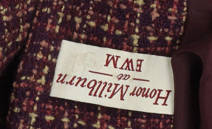 Honor Millburn Women's Red Check Blazer Size 14