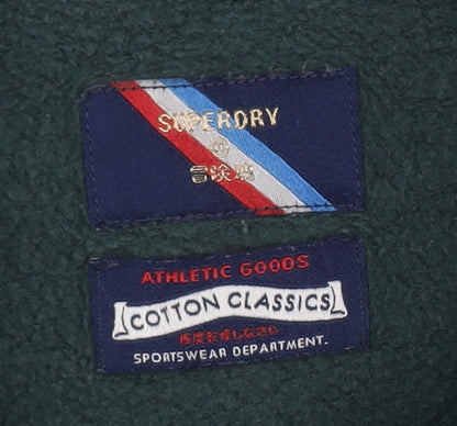 Superdry Women's Green Graphic Pullover Sweatshirt Size 6