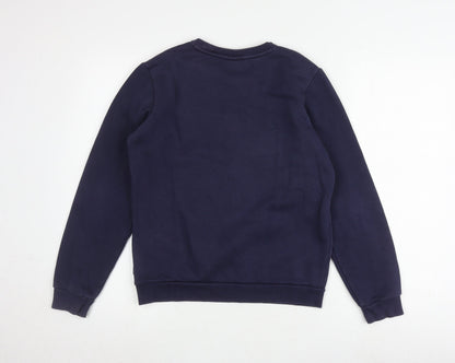 Teens UK Size 164 PUMA Blue Pullover Sweatshirt