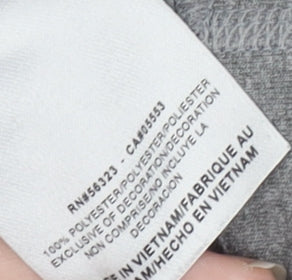 Nike Men's Grey S Dri-Fit Soccer Long Sleeve Top