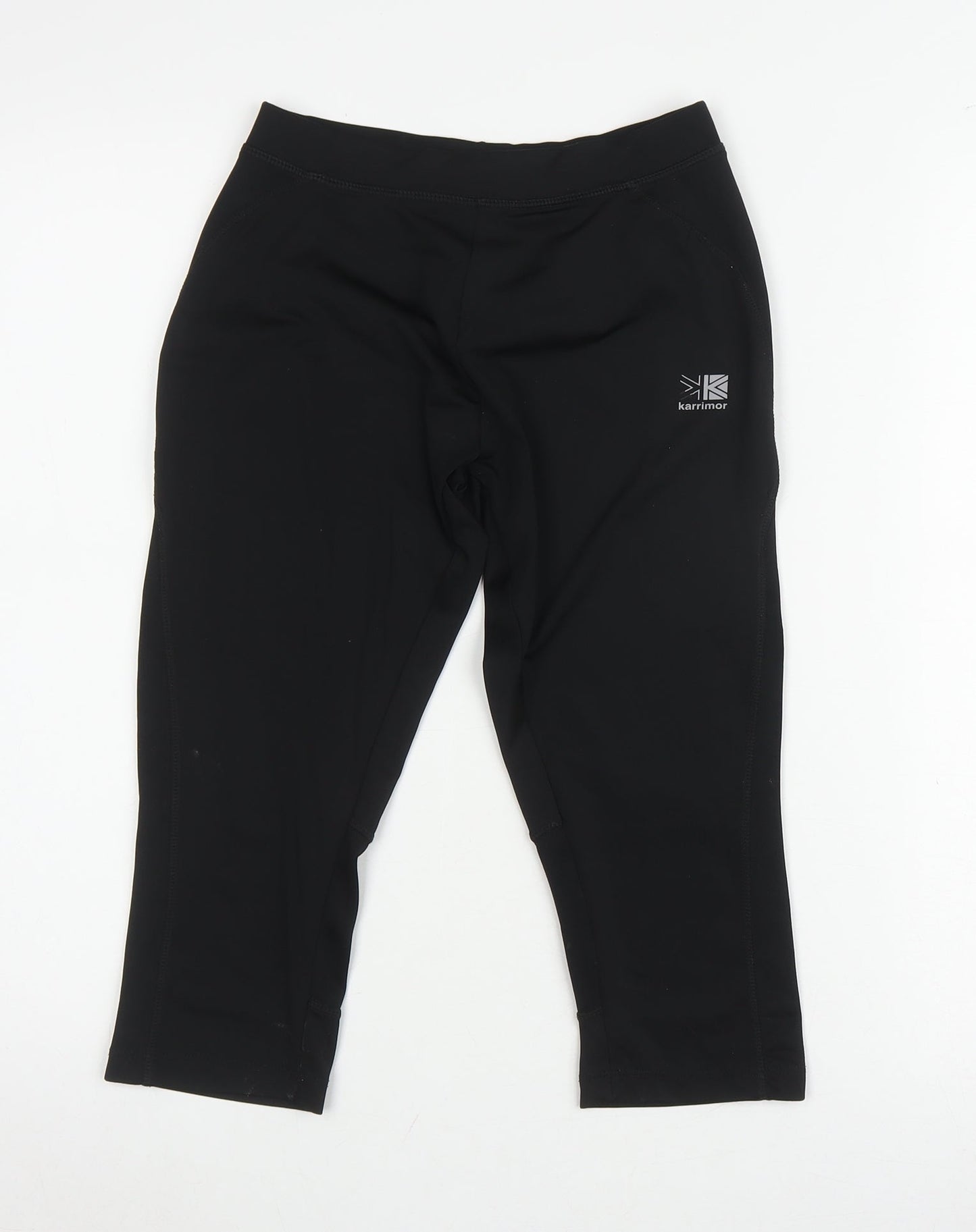 Karrimor Women's Black Ankle Leggings Size 10 Reflective