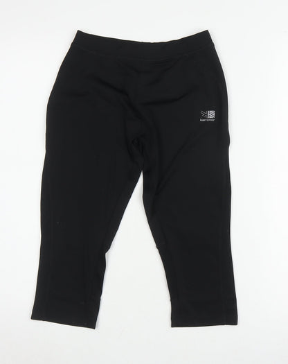 Karrimor Women's Black Ankle Leggings Size 10 Reflective