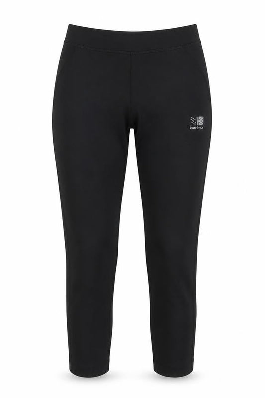Womens UK Size 10 Karrimor Athletic Fit Ankle Black Leggings