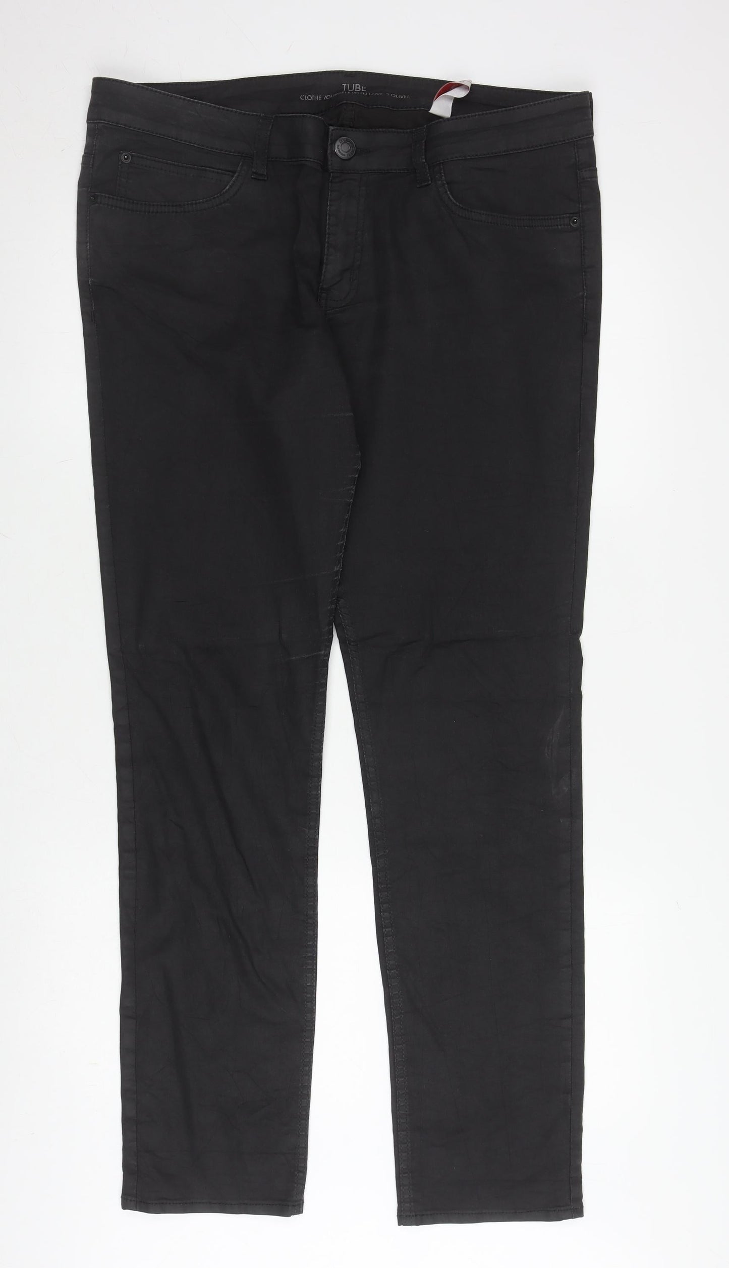 Mens UK Size 44 s.Oliver  Skinny Black Jeans