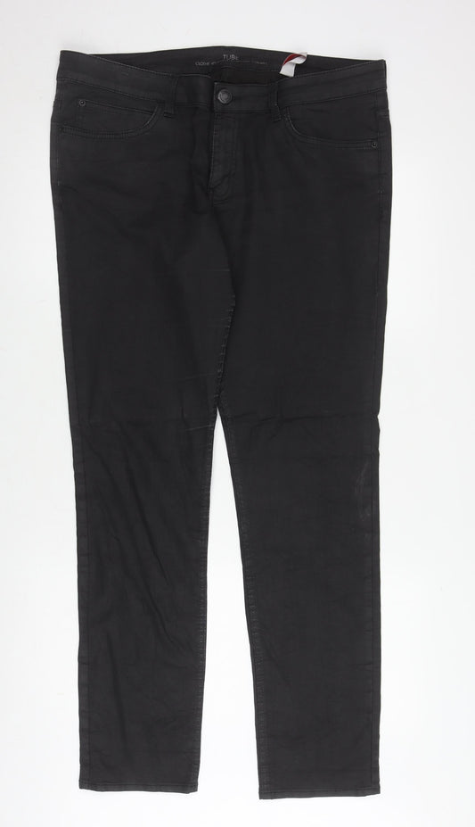 Mens UK Size 44 s.Oliver  Skinny Black Jeans