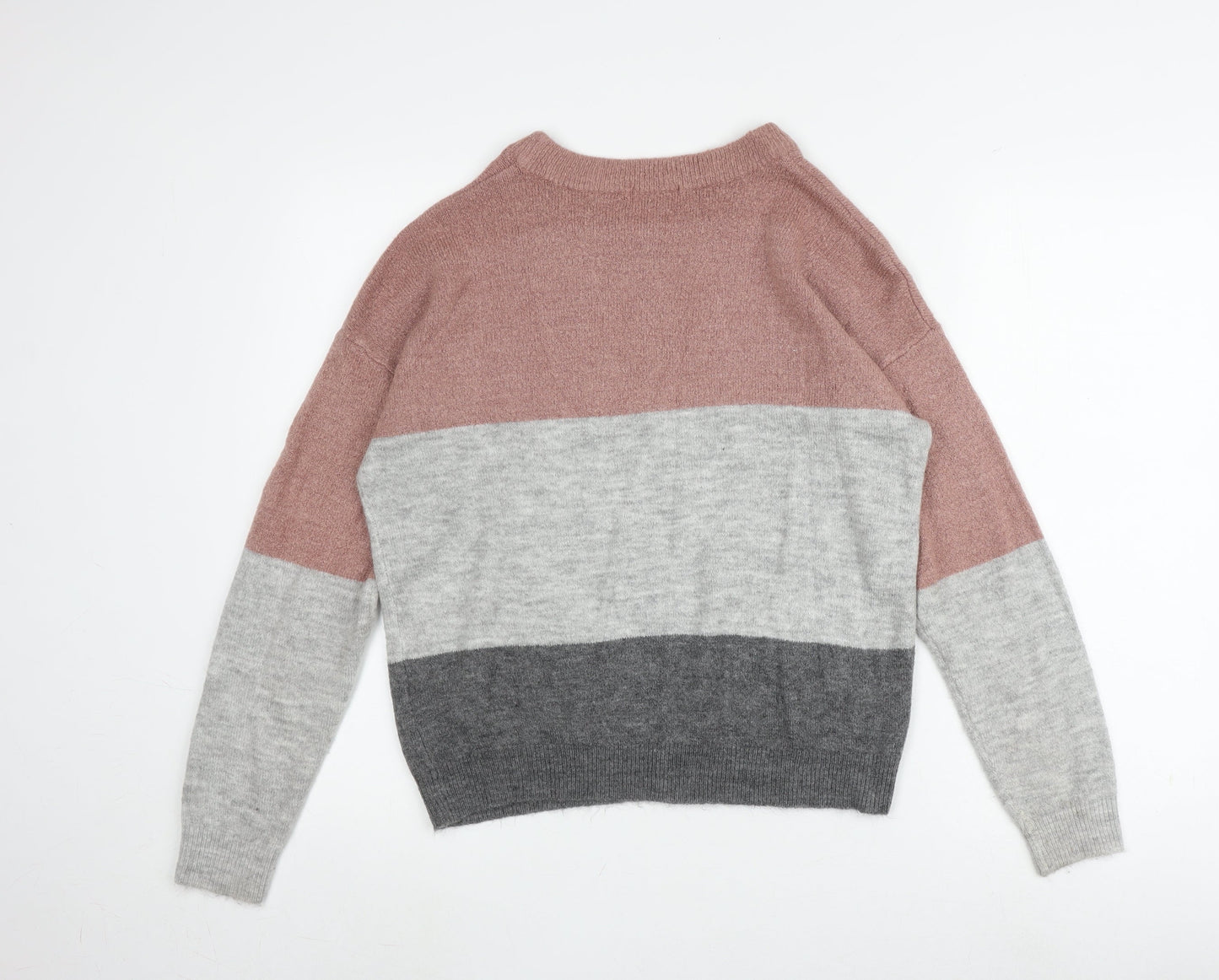 Womens UK Size S Jacqueline de Yong Multicoloured Pullover Jumper