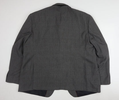 Mens UK Size 56 Scott & Taylor Regular Grey Suit Jacket