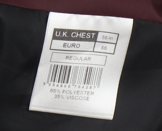 Mens UK Size 56 Scott & Taylor Regular Grey Suit Jacket