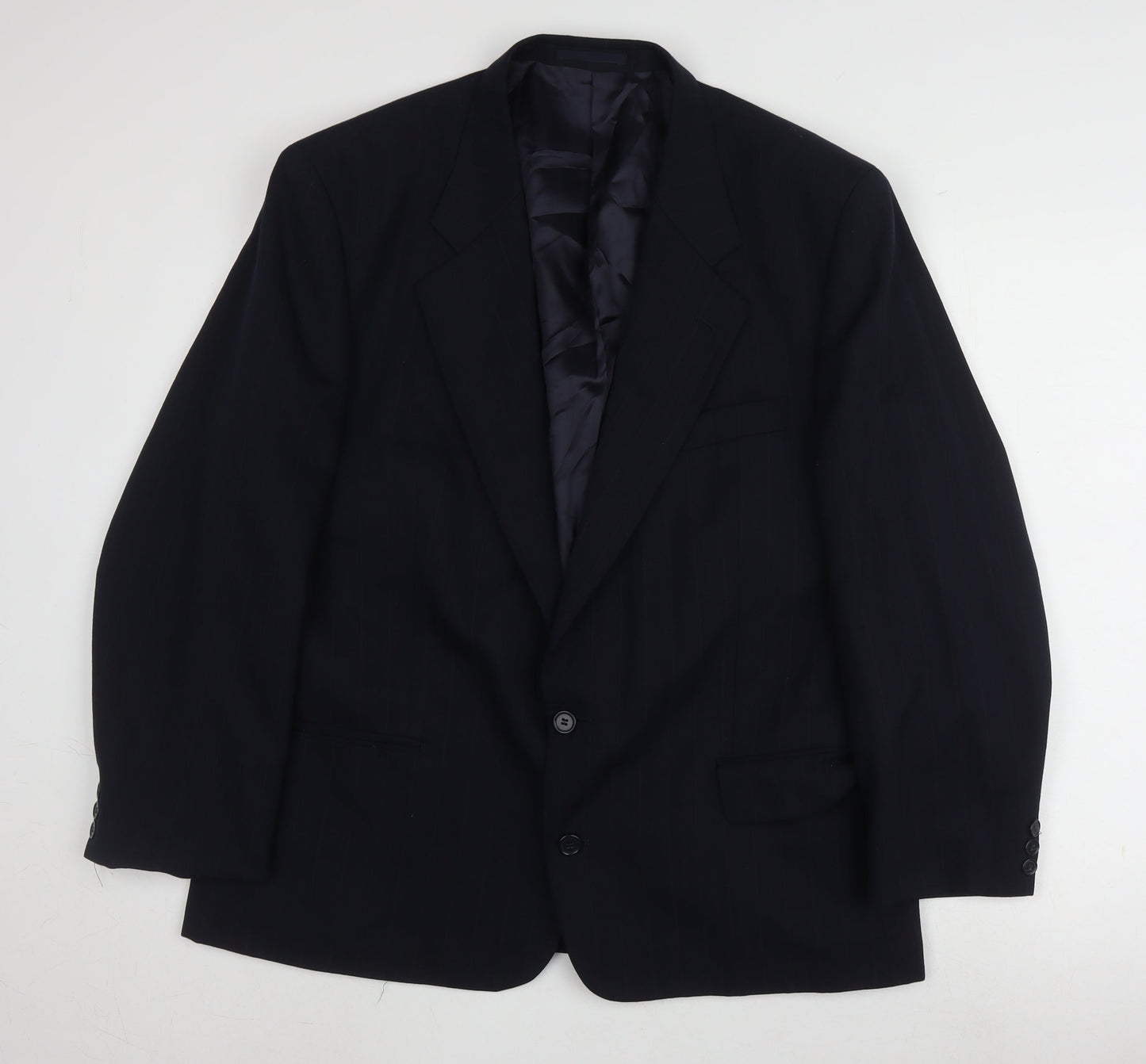 Mens UK Size 44 Brook Taverner Regular Blue Suit Jacket