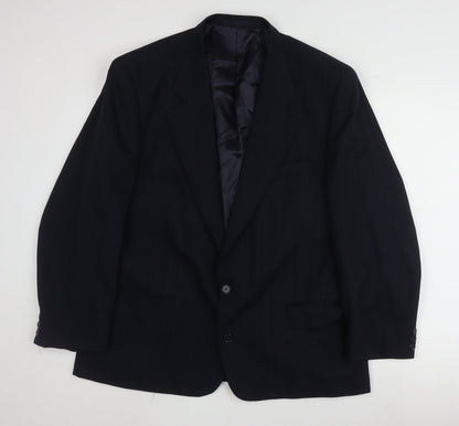 Mens UK Size 44 Brook Taverner Regular Blue Suit Jacket
