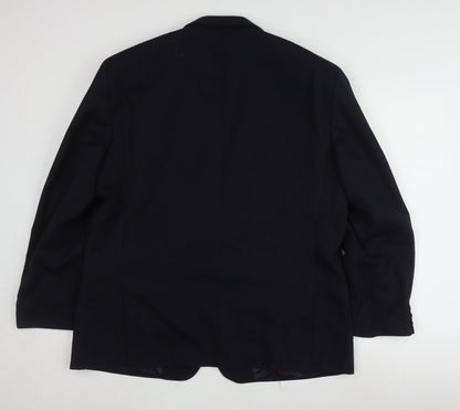 Mens UK Size 44 Brook Taverner Regular Blue Suit Jacket