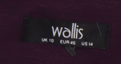 Womens UK Size 18 Wallis Purple