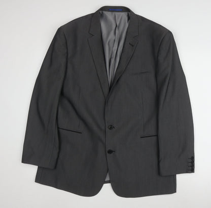 Mens UK Size 46 Jones Regular Grey Suit Jacket