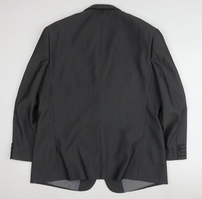 Mens UK Size 46 Jones Regular Grey Suit Jacket