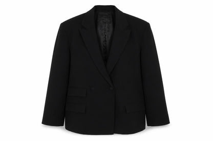 Womens UK Size 8 PRETTYLITTLETHING Regular Black Blazer