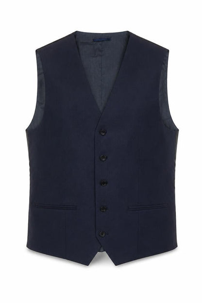 Mens UK Size 38 NEXT Regular Blue Suit Waistcoat
