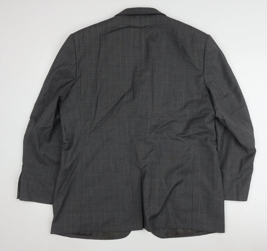 Mens UK Size 44 Marks and Spencer Regular Grey Suit Jacket