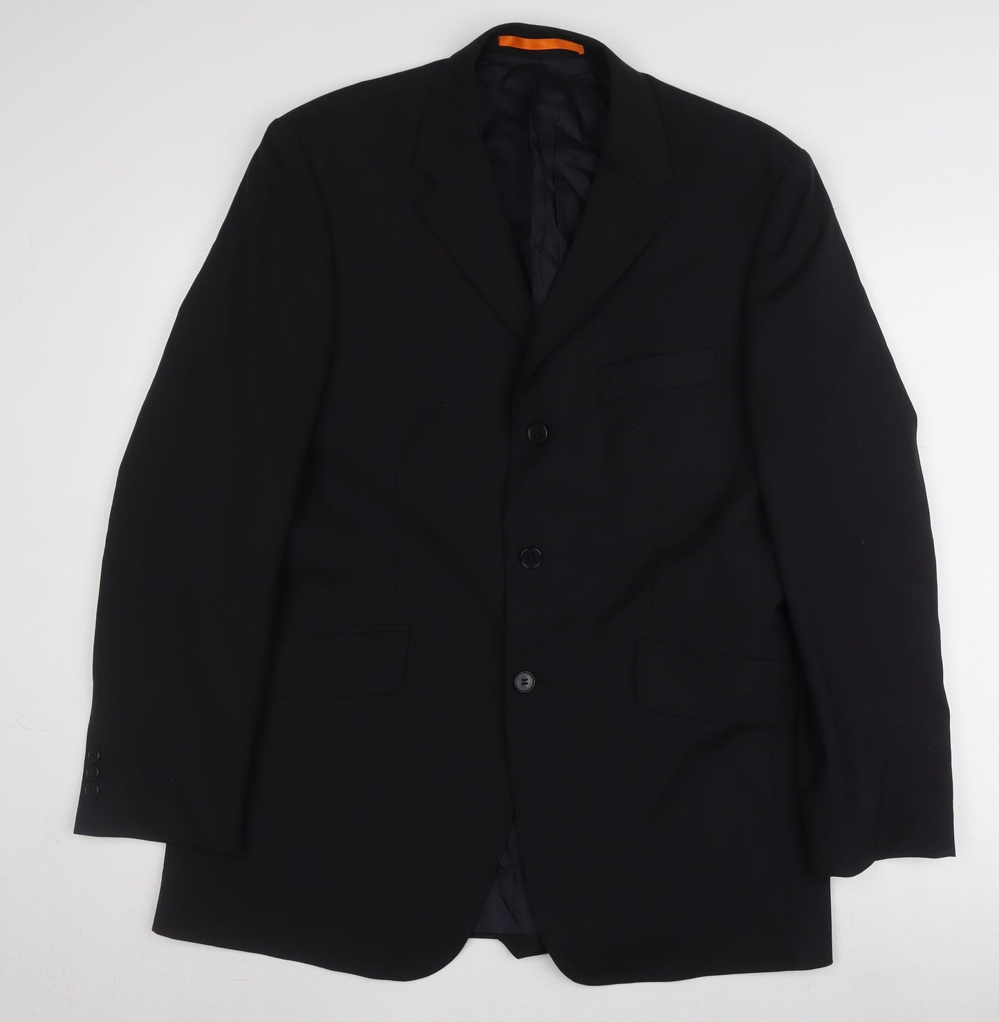 Mens UK Size 40 Karl Jackson Regular Blue Suit Jacket