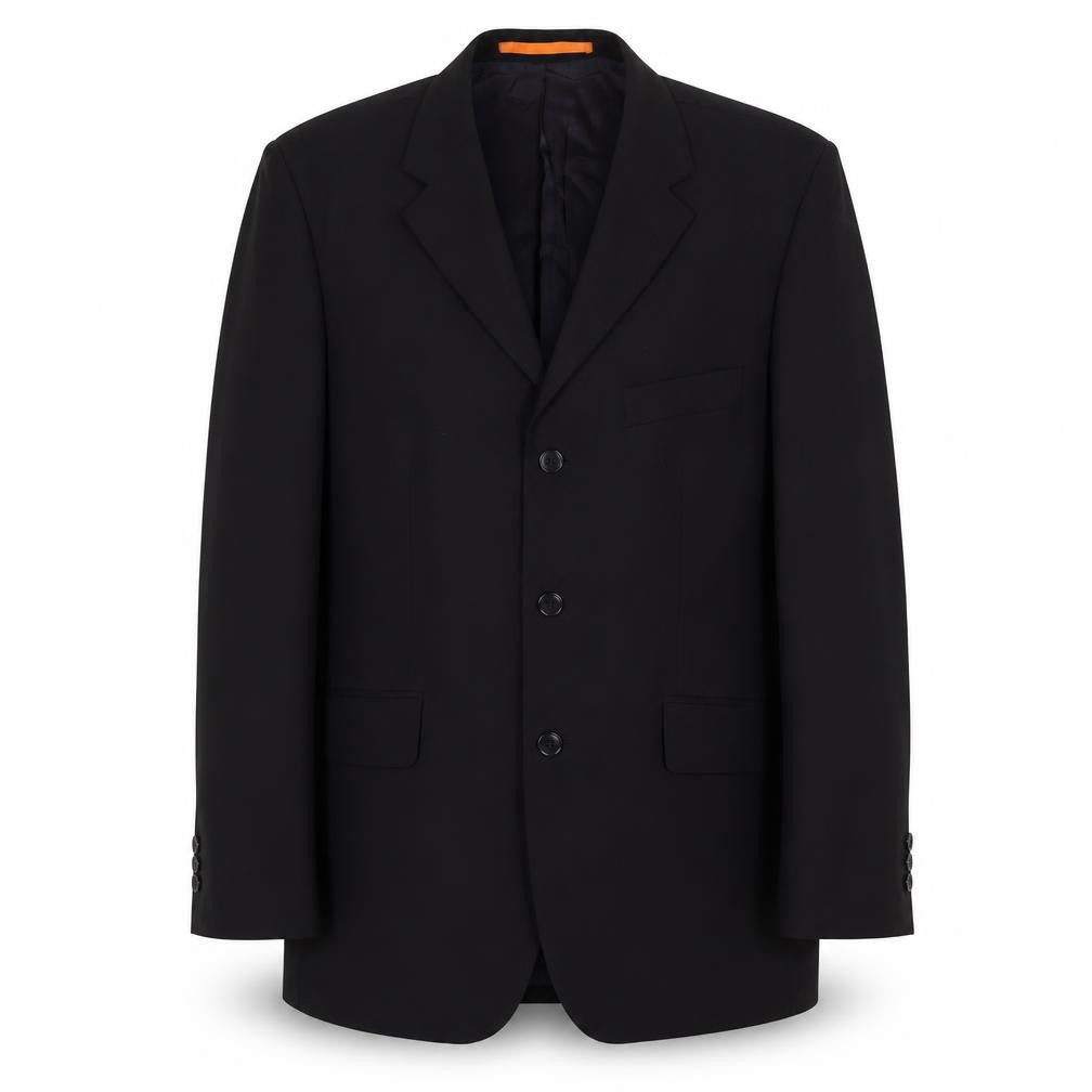 Mens UK Size 40 Karl Jackson Regular Blue Suit Jacket