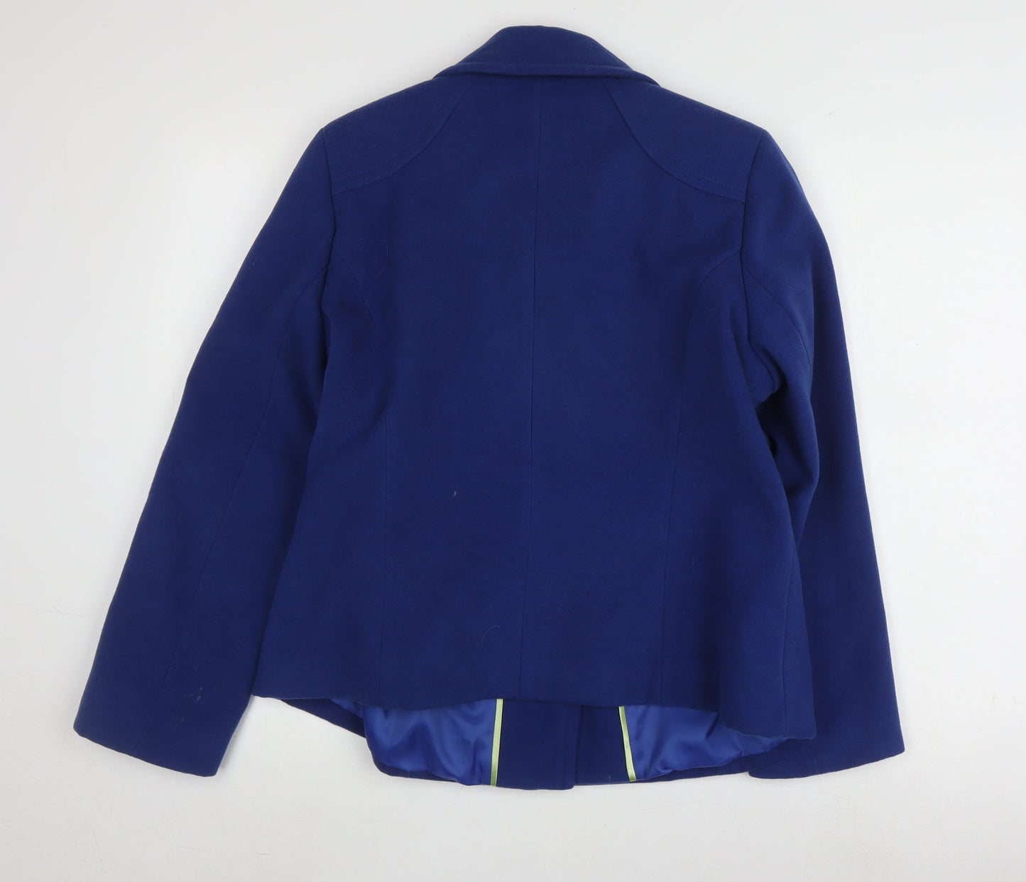 Womens UK Size 14 BM Blue Basic Jacket