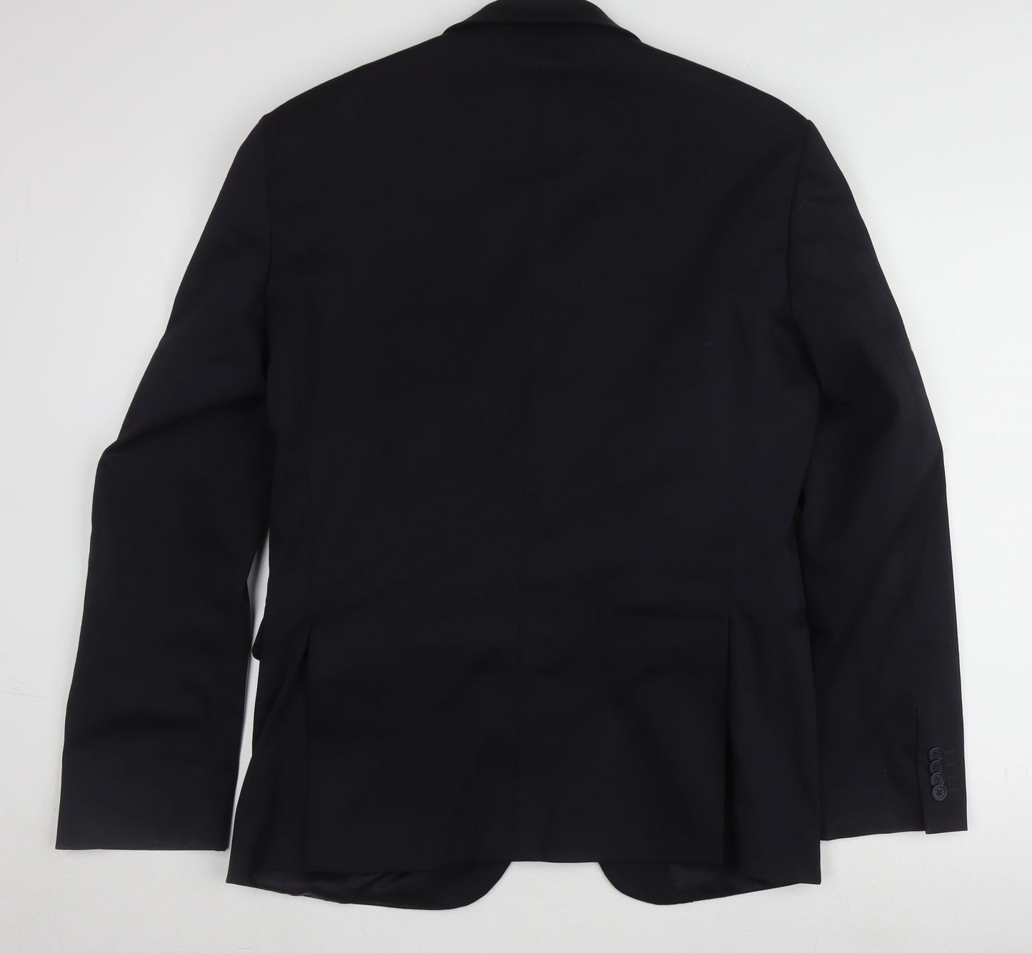 Mens UK Size L Calvin Klein Regular Blue Suit Jacket