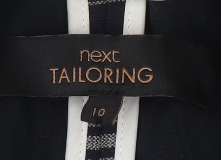 Next Women's Navy Striped Blazer Size 10
