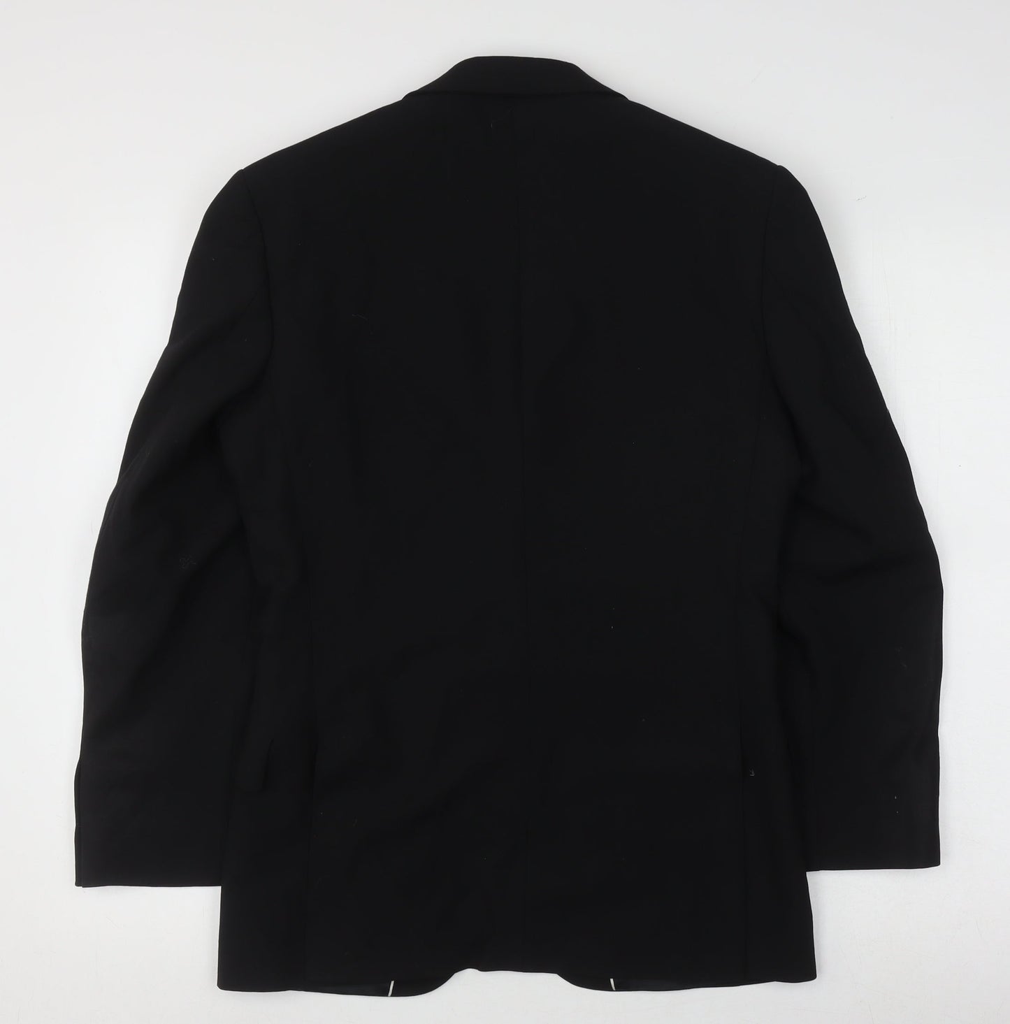 Mens UK Size 44 Ben Sherman Regular Black Suit Jacket