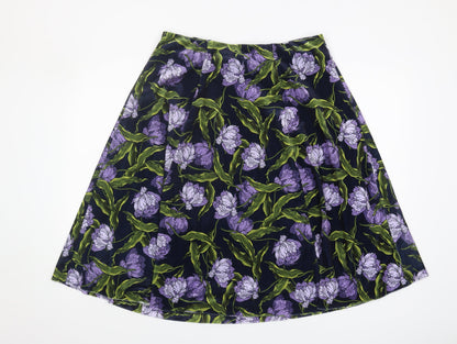 Marks and Spencer Women’s Floral A-Line Skirt, Size 14