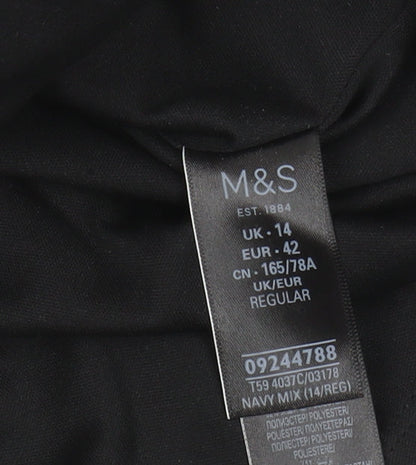 Marks and Spencer Women’s Floral A-Line Skirt, Size 14