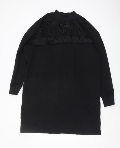 River Island Plus Black High Neck Dress Women’s Size 18/20