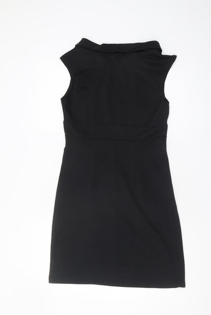 Alyn Paige Black Sleeveless Women's Dress M