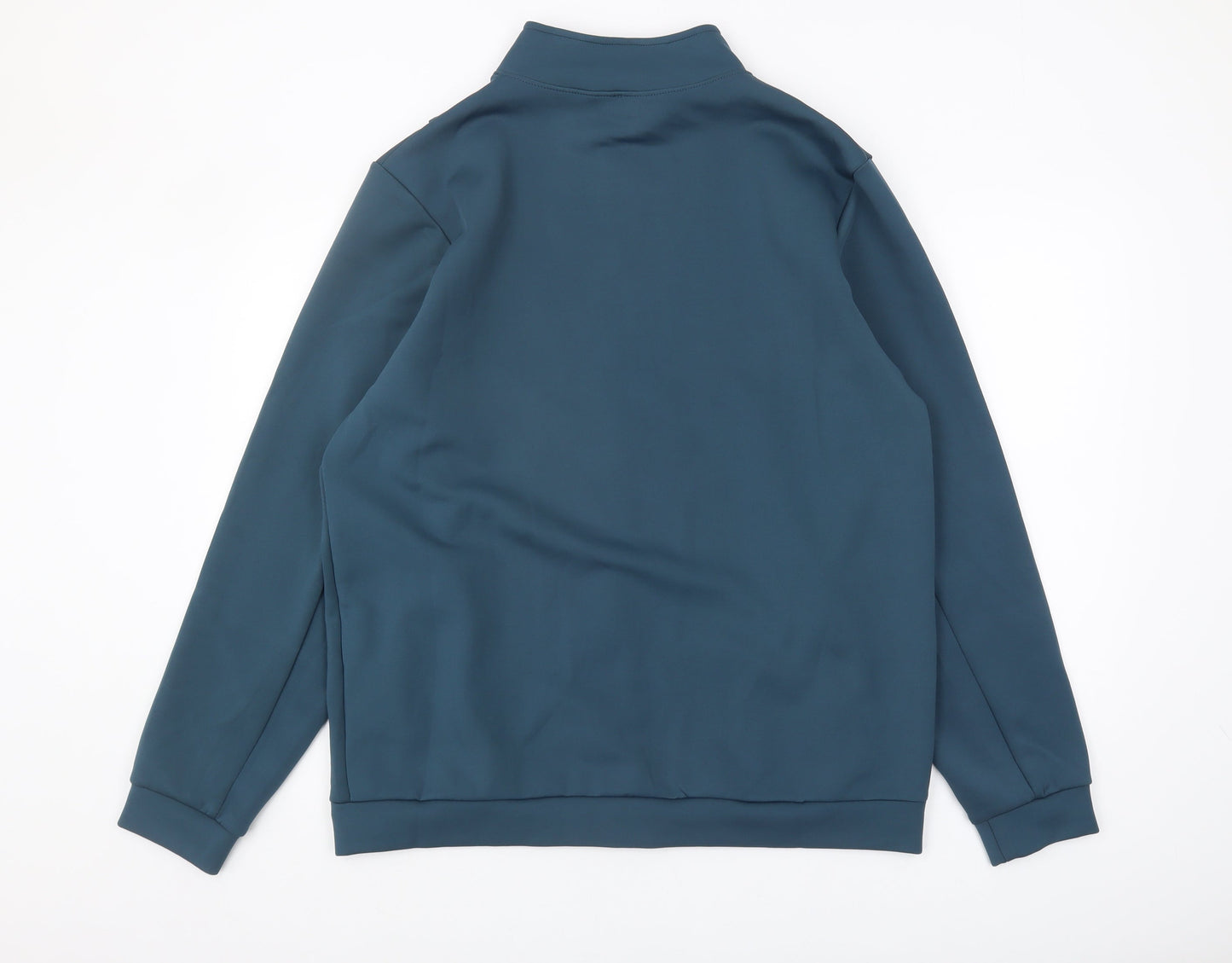 VAI21 Men's Blue Polyester Basic Jacket L