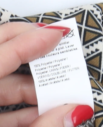 River Island Women's Multicoloured Geometric Shorts