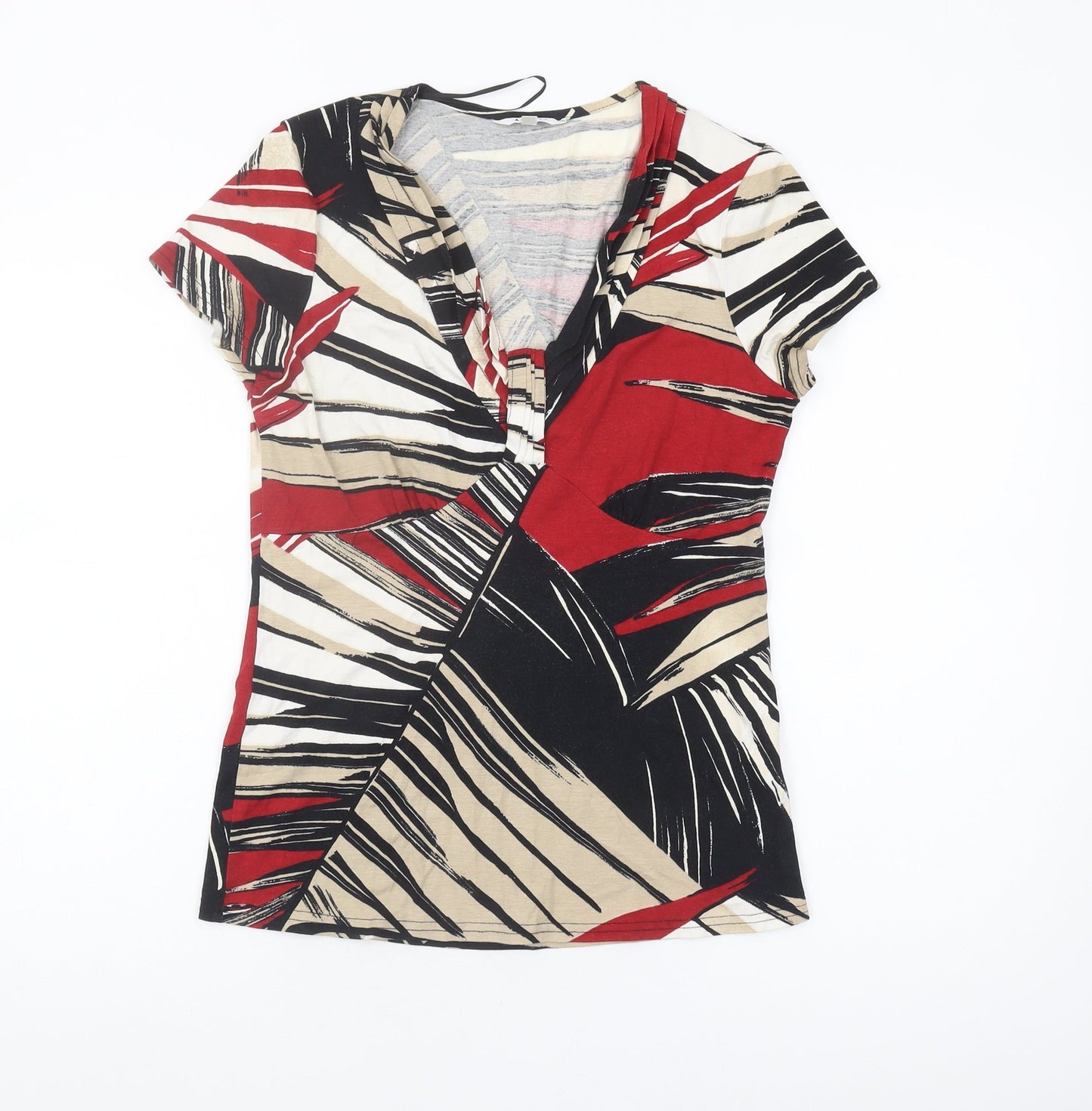 M&Co Women's Multicoloured T-Shirt Size 10 Regular