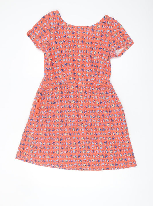 Next Women's Multicoloured A-Line Dress Size 10