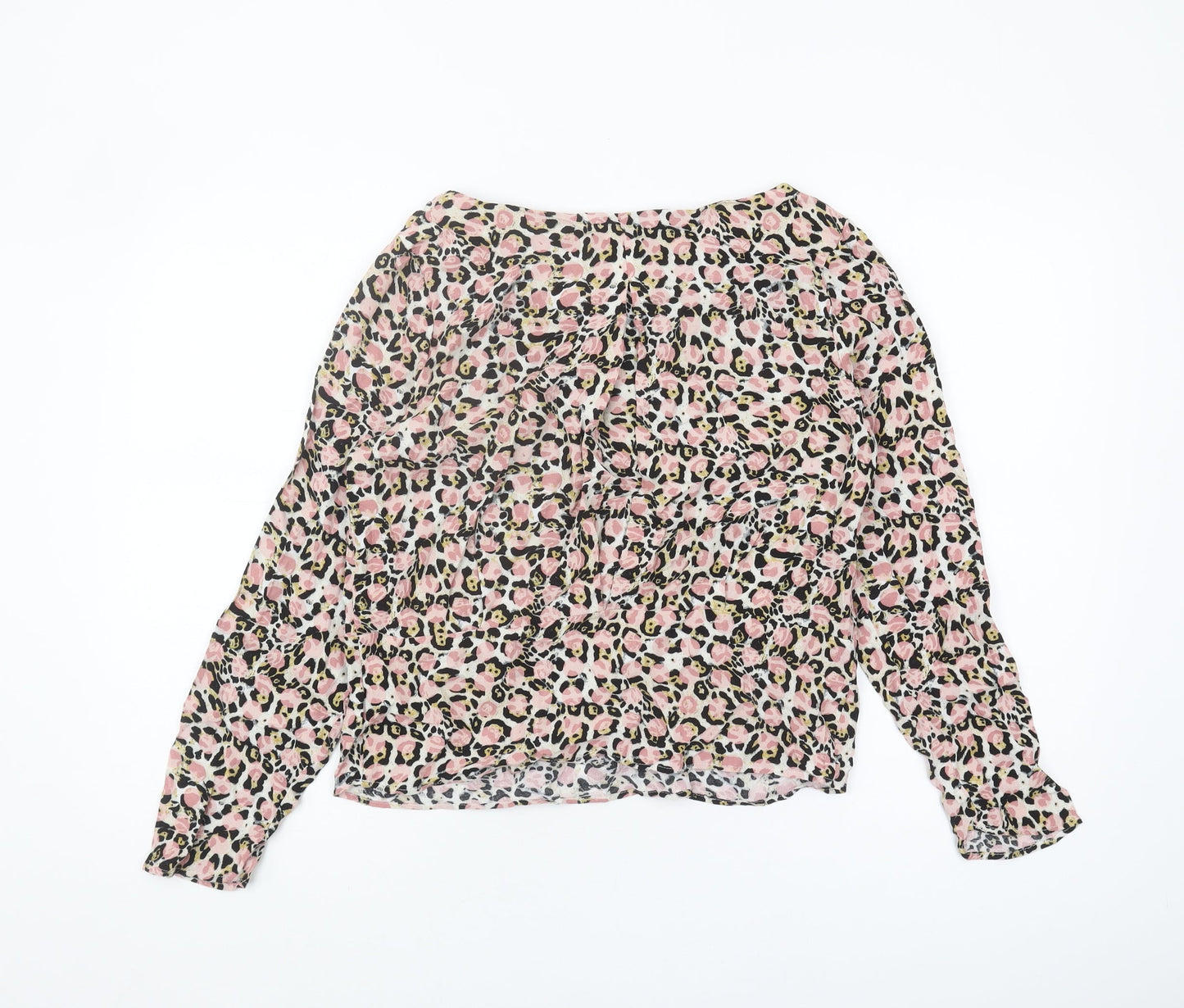 Womens UK Size 10 Marks and Spencer Multicoloured Basic Blouse