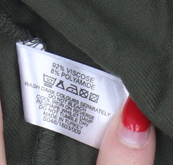 Select Women's Green Military Jacket Size 6