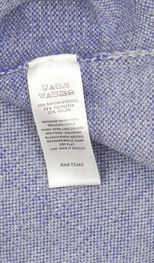 Womens UK Size M Rachel Zoe Grey Pullover Jumper