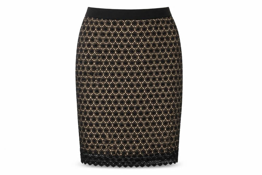 Womens UK Size 16 Marks and Spencer Straight & Pencil Lace Skirt
