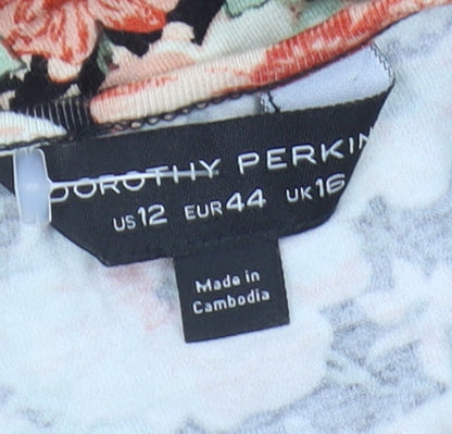 Dorothy Perkins Women's Floral Dress Size 16