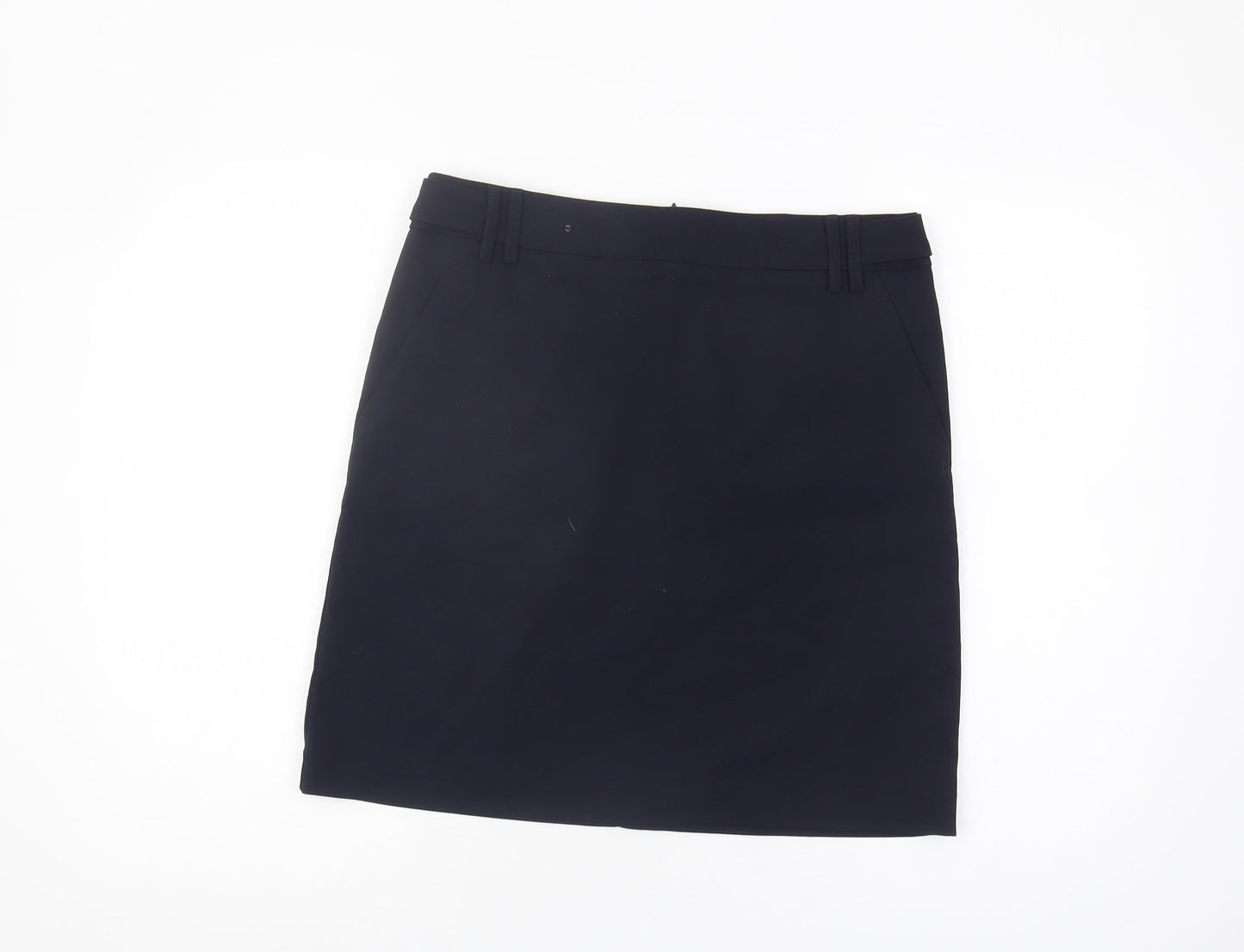 Next Women's Blue Pencil Skirt, Size 10 with Pockets