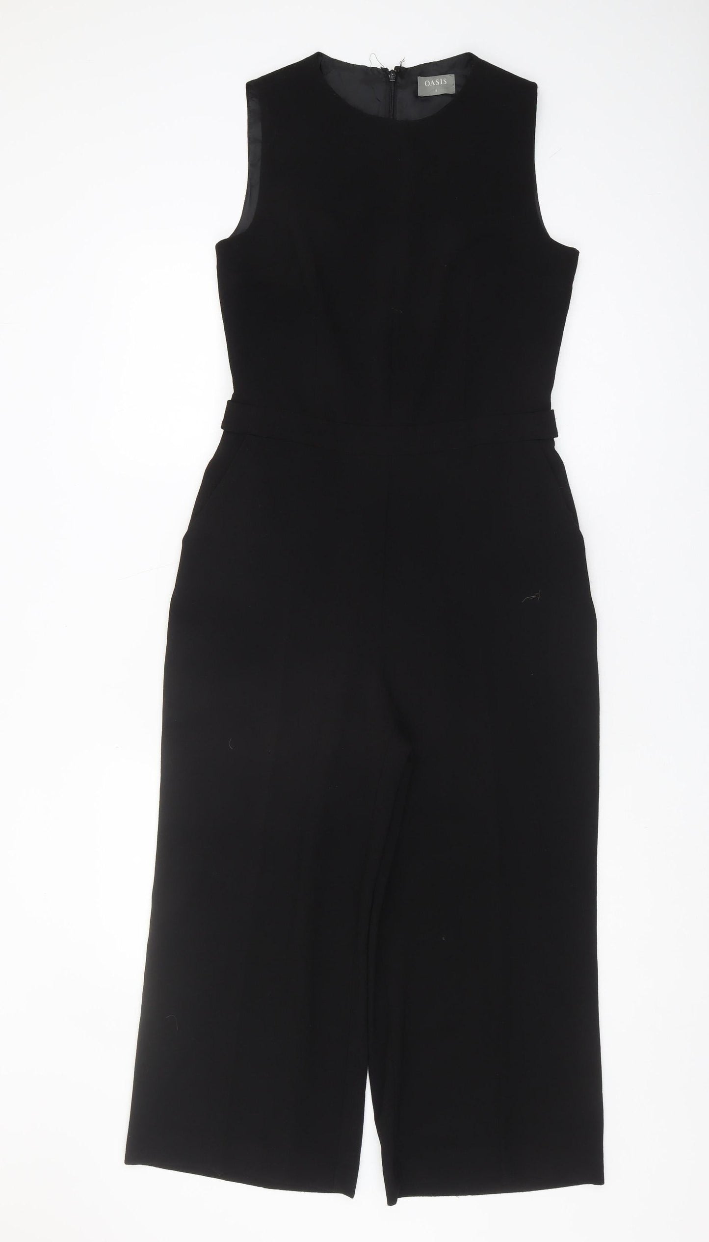 Oasis Women's Black Sleeveless Jumpsuit Size 8