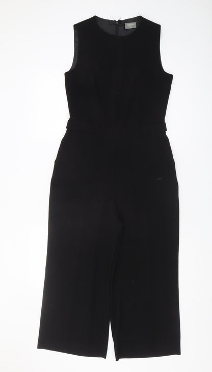Oasis Women's Black Sleeveless Jumpsuit Size 8