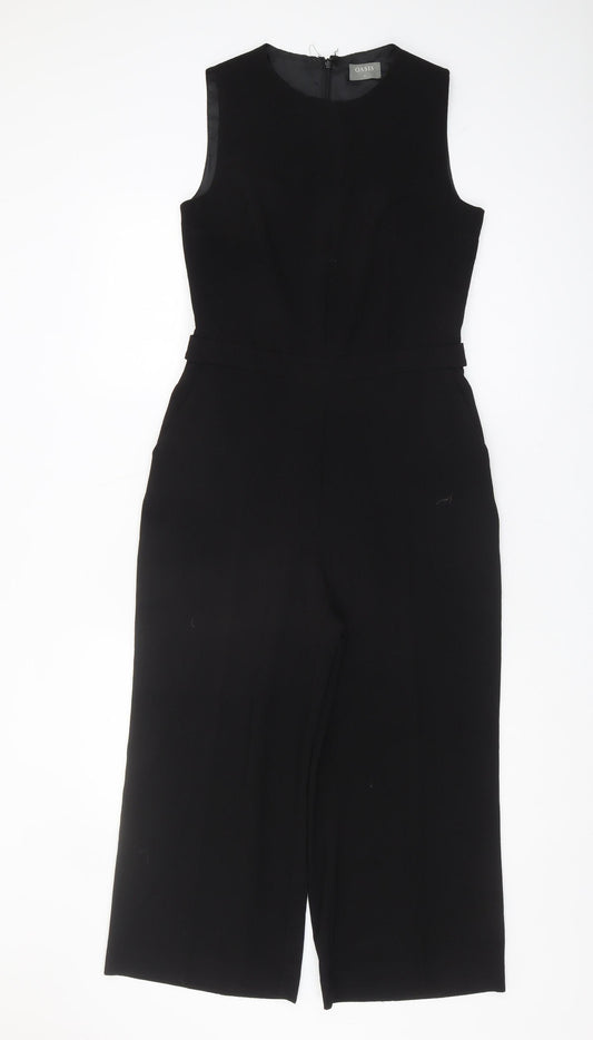 Oasis Women's Black Sleeveless Jumpsuit Size 8