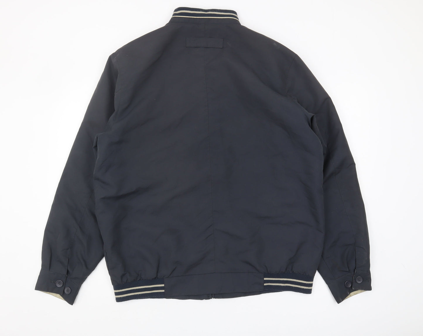 Mens UK Size L Premier Man Blue Varsity Jacket