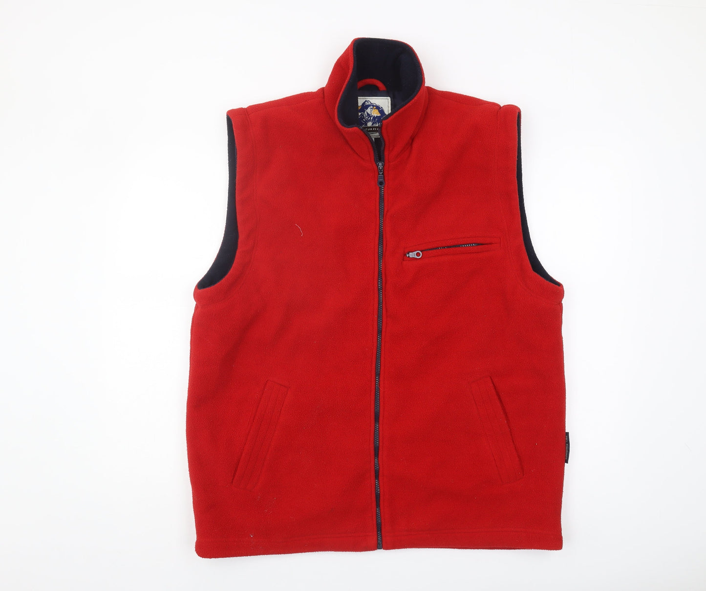 Adventure Line Men's Red Fleece Waistcoat Medium
