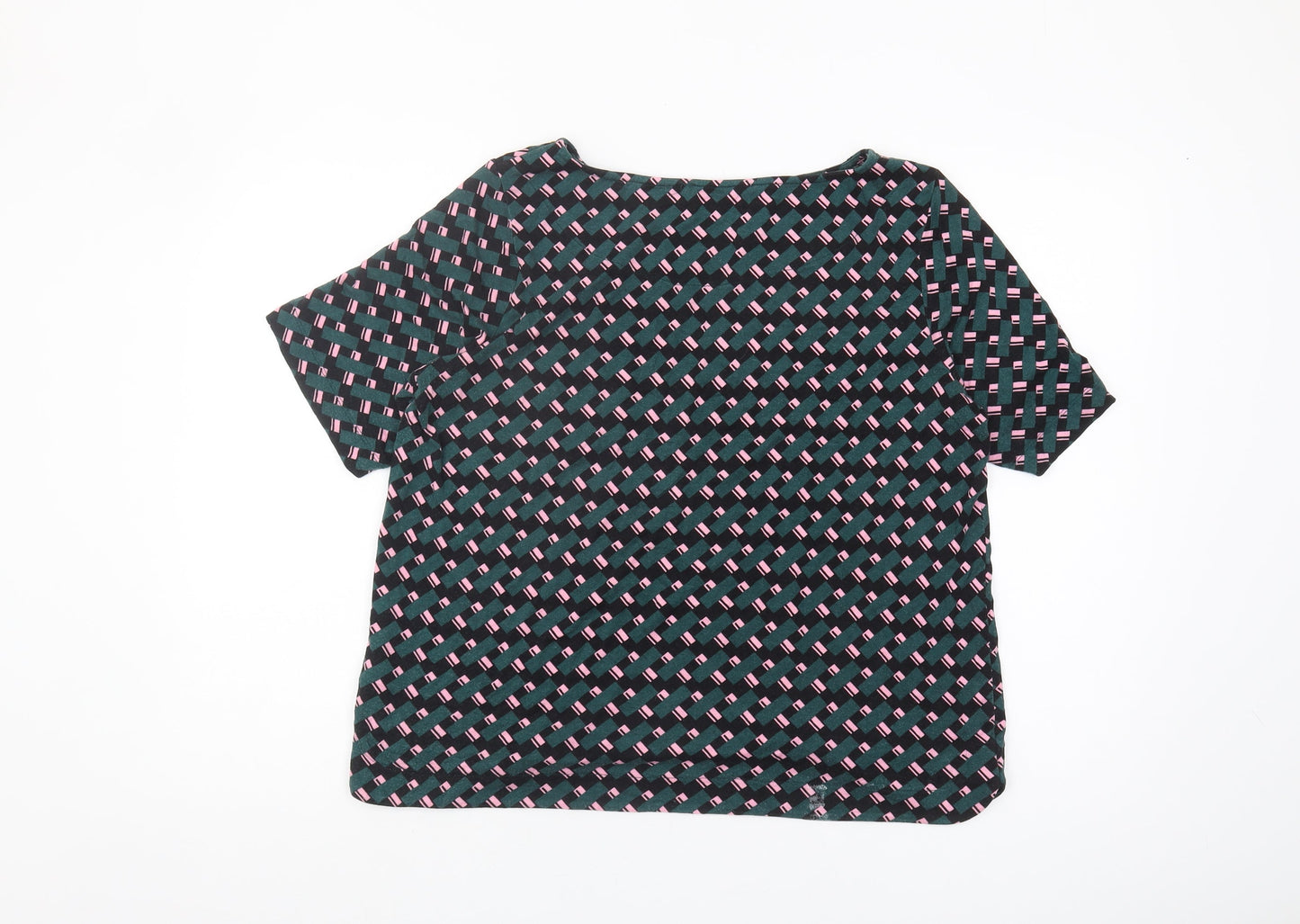 Womens UK Size 16 Marks and Spencer Multicoloured Basic Blouse