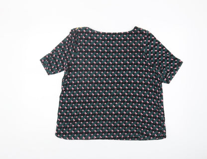 Womens UK Size 16 Marks and Spencer Multicoloured Basic Blouse
