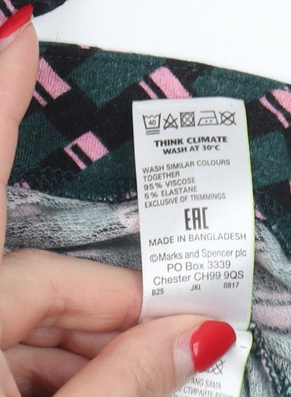 Womens UK Size 16 Marks and Spencer Multicoloured Basic Blouse