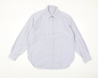 The Oxford Shirt Co. Men's Blue Striped 16 Shirt